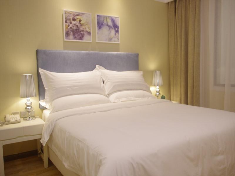 Greentree Alliance Shanghai Wanda Songjiang University Town Metro Station Hotel Esterno foto